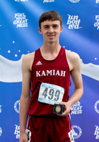 1A Boys 110 Hurdles Champion - Brady Cox - Kamiah