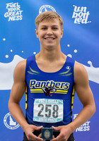 1A Boys 300 Hurdles Champion - Hunter Smith - Carey