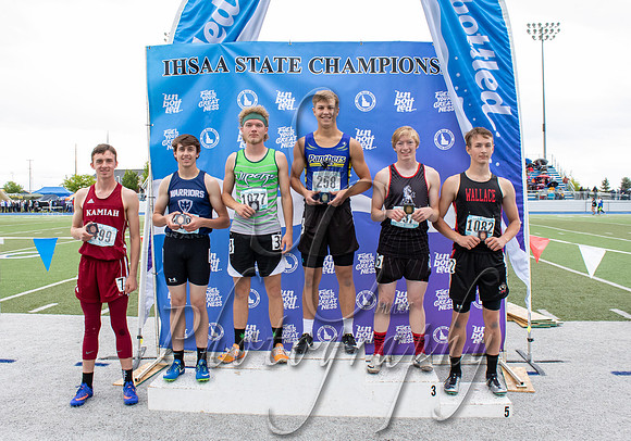 1A Boys 300 Hurdles