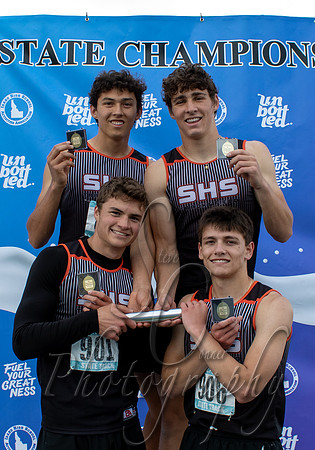 2A Boys 4x400 Relay Champions - Salmon