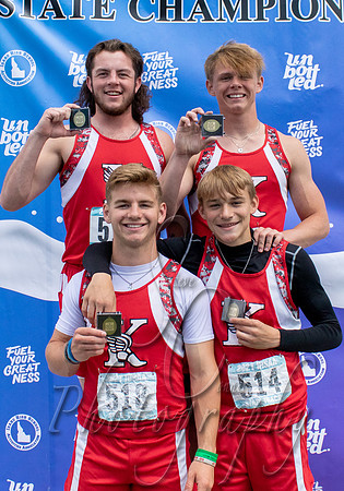 3A Boys 4x100 Relay Champions - Kimberly