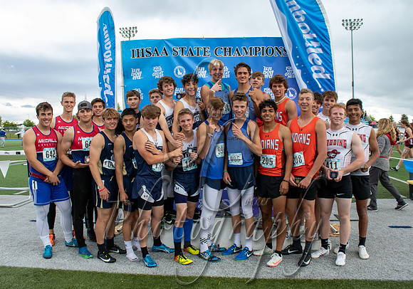 3A Boys 4x400 Relay