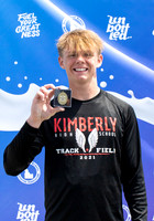 3A Boys 100 Champion - Brett Bronson - Kimberly