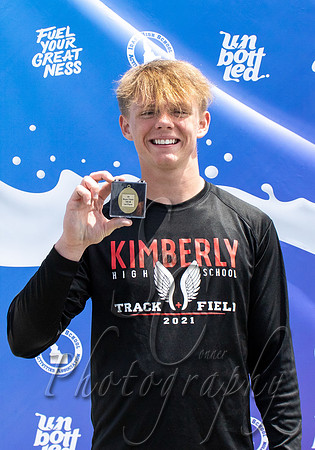 3A Boys 100 Champion - Brett Bronson - Kimberly