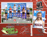4A Girls 300 MH Mattea Nuhn