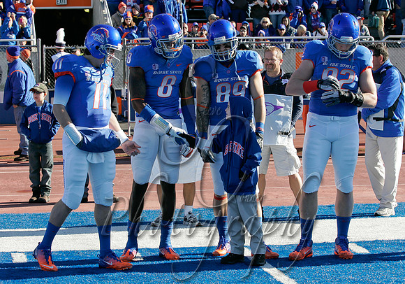 NCAA FOOTBALL: NOV 26 Wyoming at Boise State