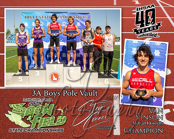 3A Boys Pole Vault - Van Vinson