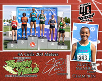 4A Girls 200 Matejah Mangum