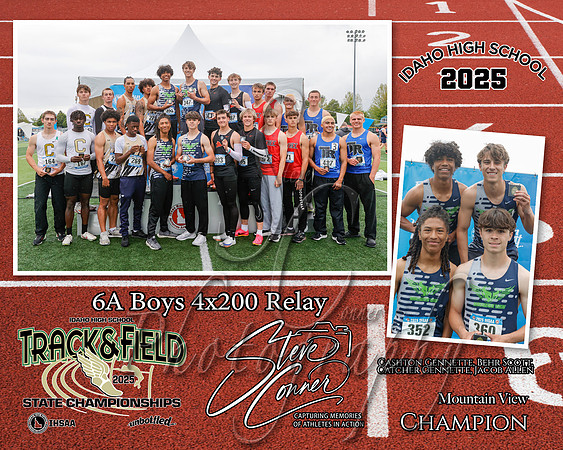 6A Boys 4x200 Relay - Mountain View