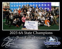 2025 6A State Champions Post Falls Memory Mate
