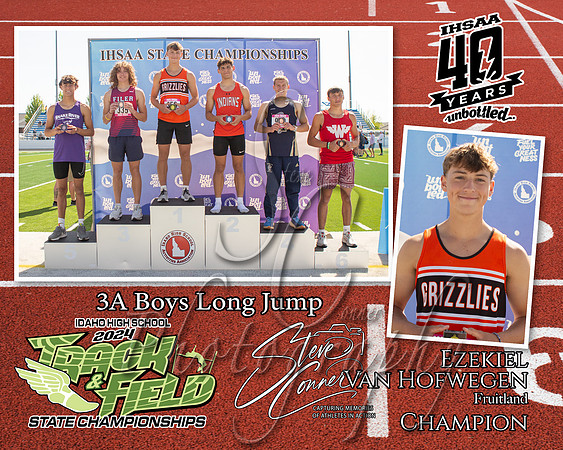 3A Boys Long Jump Ezekiel Van Hofwegen