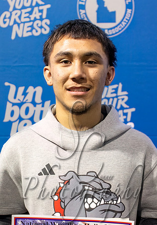 Vincent Contreras of Nampa - 6A 120 Champion