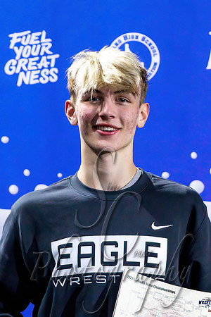 5A State Wrestling 126lb Champion - Tanner Frothinger - Eagle 2