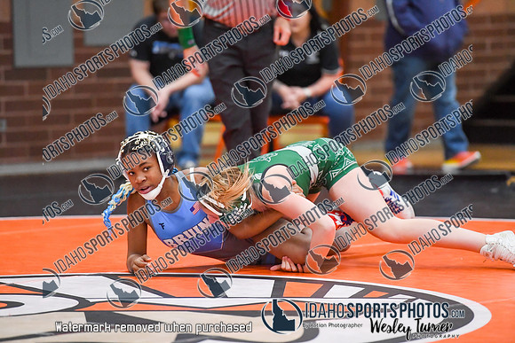 006 Girls wrestling Districts first rounds 1-9
