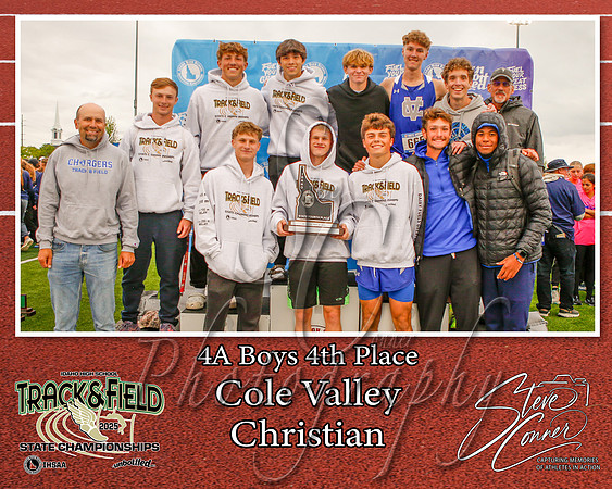4A Boys 4th Place - Cole Valley