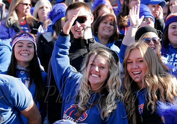 NCAA FOOTBALL: NOV 26 Wyoming at Boise State