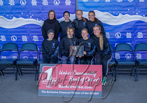 4A Girls Academic Champions - Twin Falls