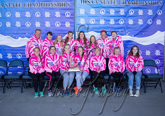 3A Girls 2nd Place Sugar-Salem