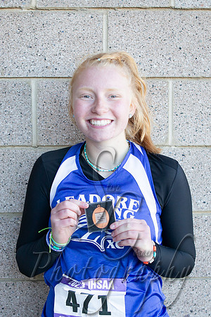 1A Girls 8th Place Azelynn Jones - Leadore