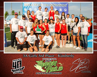 3A Girls 3rd Place - Kimberly