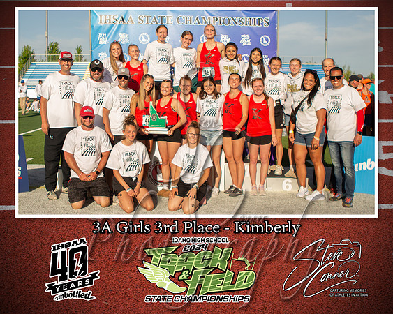3A Girls 3rd Place - Kimberly