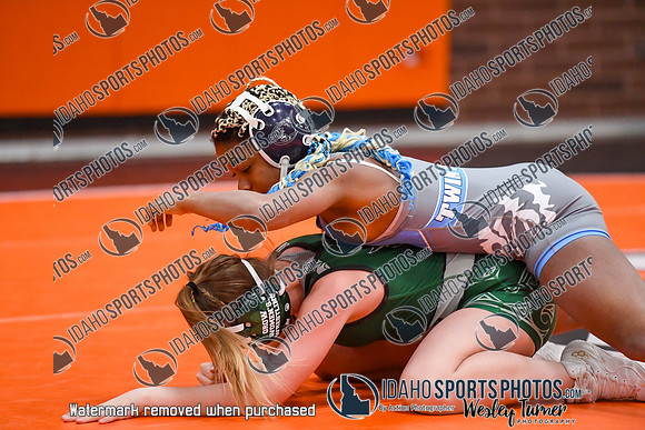 006 Girls wrestling Districts first rounds 1-2
