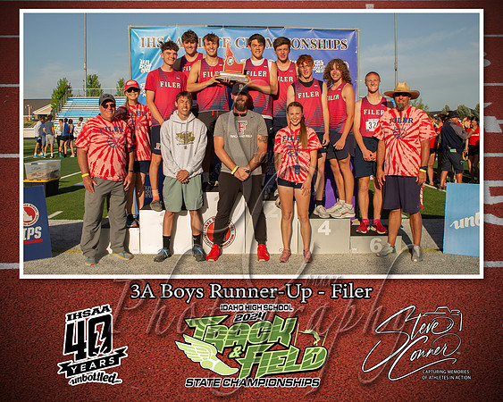 3A Boys Runner-Up - Filer