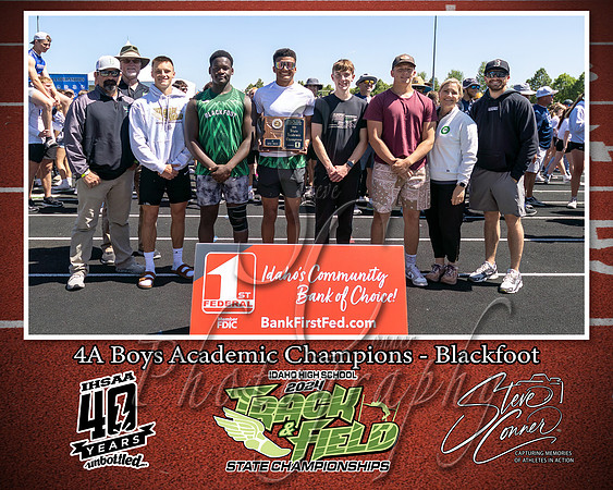 4A Boys Academic Champions Blackfoot