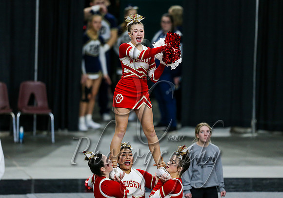 3A State Cheer Championships - Weiser 011
