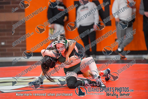 006 Girls wrestling Districts first rounds 1-8