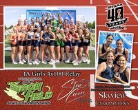 4A Girls 4x100 Relay Skyview