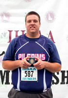 2A Boys Shot Put Champion Nick Woods New Plymouth