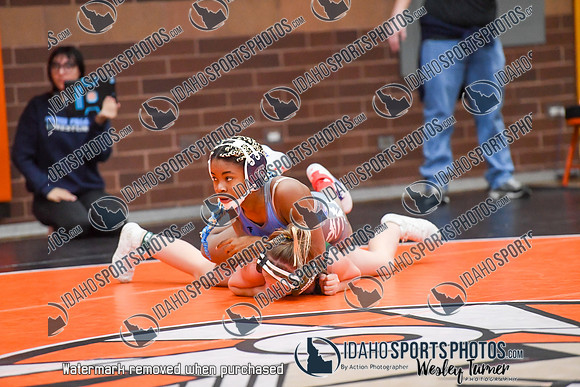 006 Girls wrestling Districts first rounds 1-11