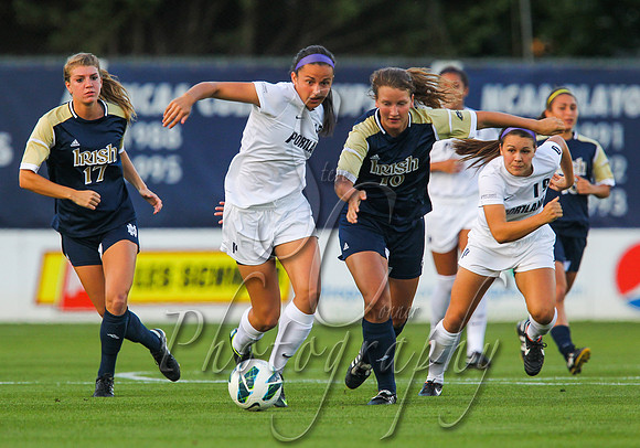 NCAA Soccer: Sep 07 Notre Dame at Portland