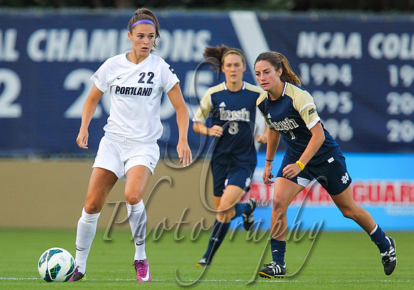 NCAA Soccer: Sep 07 Notre Dame at Portland