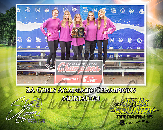 2A Girls Academic Champions - Murtaugh