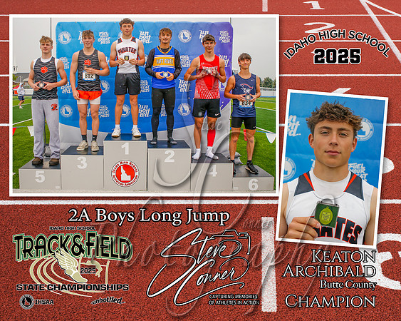 2A Boys Long Jump Champion - Keaton Archibald