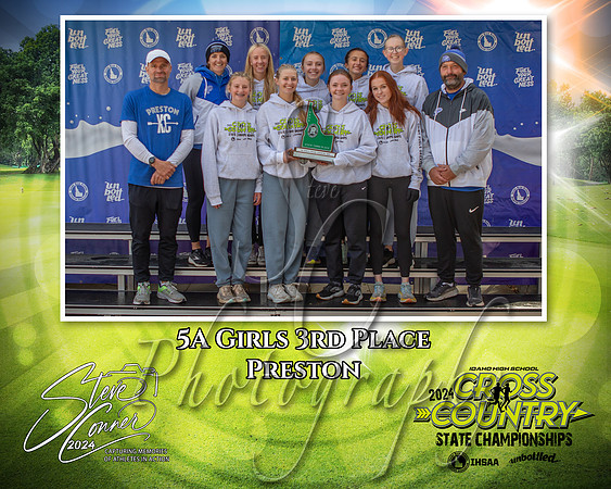 5A Girls 3rd Place - Preston