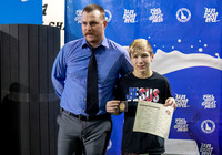 2A 106lb Champion - Kaden Schaff & Coach - Nezperce