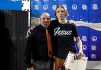 2A 138lb Champion - Colm McLaimtaig & Coach - Priest River