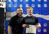 2A 132lb Champion - Wallace Durfee & Coach - Declo