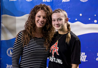 Girls 132lb Champion - Courtney Hunt & Coach - American Falls