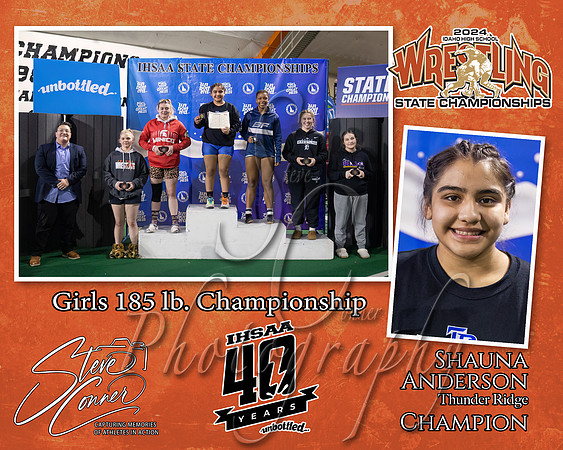 Girls 185lb Sahuna Anderson