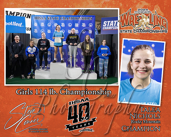 Girls 114lb Talea Nichols