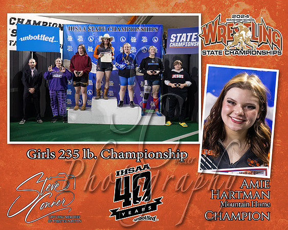 GIrls 235lb Amie Hartman