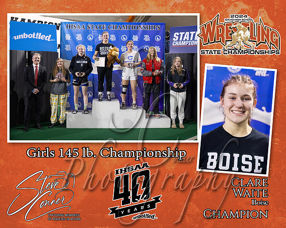 Girls 145lb Clare Waite