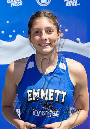 4A Girls Pole Vault Champion - Tatum Richards - Emmett