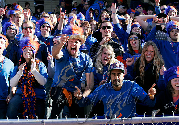 NCAA FOOTBALL: NOV 26 Wyoming at Boise State