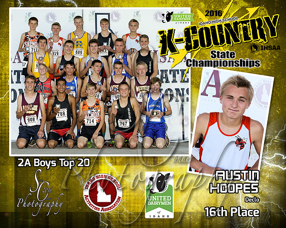 2A Boys 16th Place Austin Hoopes