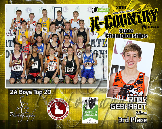 2A Boys 3rd Place Andy Gebhardt